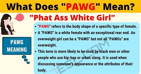 what does pawg mean|phat ass Meaning & Origin .